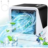 Portable Air Conditioner, 3 Speed, No Outer Tube | 3 in 1, Quiet, 500 ml, 7 Colour Night Light, Mini Air Conditioner Suitable