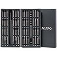 AGARO 62 in 1 Mini Precision Screwdriver Set, Multifunction Magnetic Driver Bit, Pocket Tool Kit for Electronics, Tablet, Cellphone Repair