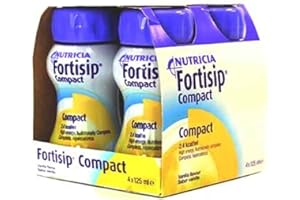 NUTRICIA Fortisip Compact Vanilla 4 x 125ml bottles x 2 boxes