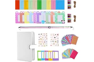TONYLAIJIANTAO Instant Camera Accessories Bundle Compatible with Fujifilm Instax Mini 9 8 11 12 70 90 Camera Include Mini Photo Album, Film Frames, Wall Hang Frames, Border Stickers（White）