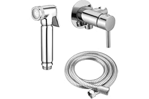 STILFORM Design WC/Bidet Handbrause Komplettset mit Mischerarmatur Mini Shattaf