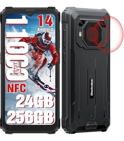 Smartphone Blackview BV7300 Incassable - Écran 6,67" - 18GB RAM + 256GB - Batterie 15000mAh - Neuf Sous Emballage