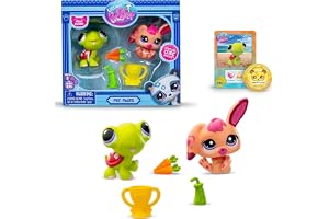 Hasbro Littlest Pet Shop "Relay Racers" set med figurer och tillbehör