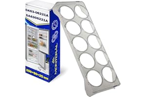 Eier Aufbewahrung Kühlschrank 250x90x25 mm mit Originalcode DA63-06221A für Samsung - Garantie 10 Jahre - MONTERAL