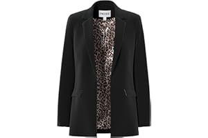 PIECES Female Blazer PCBOZZY LEOPRINT