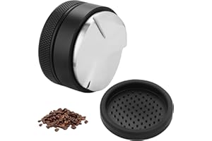 LCXCXY Distributeur de café 58 mm,Outil de distribution par gravité de 58 mmdistributeur d'espresso adaptatif à la gravité,Profondeur réglable,accessoires barista pour porte-filtre de 58 mm