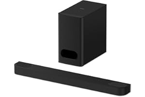 Sony BRAVIA Theatre Bar 6 Soundbar with Subwoofer – 3.1.2ch surround sound, Up-firing speakers, Dolby Atmos, DTS:X, AI Voice Zoom 3 , Bluetooth, DSEE for music, Easy set-up, Simple Remote Control