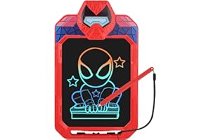 NOBES LCD Writing Tablet Drawing Tablet for Kids Toys Age 3 4 5 6, New Model Spider Hero Drawing Pad for Kids 10inch, Toddler Doodle Board, Boys Girls Educational Learning Toys, Gift for Children
