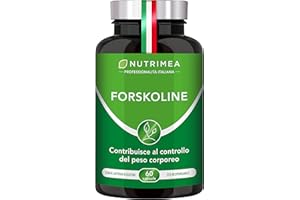 PLASTIMEA FORSKOLINA | Supporta il Metabolismo | Controllo del Peso | 100% Naturale | Pianta Coleus Forskohlii | 60 Capsule Vegane