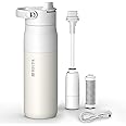 BRITA LARQ Edelstahl Trinkflasche 680ml - Mit Filter & 24h Kälte