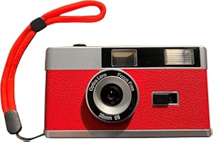 DUTIS FENOHREFE Macchina fotografica della pellicola di 35mm Retro della macchina fotografica libera riutilizzabile incorporata facile da usare per gli appassionati di fotografia 35mm macchina fotografica
