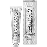 Marvis Smokers Whitening Mint Toothpaste, 1 x 85 ml | Removes Plaque and Stains from Tea, Coffee and Tobacco, Prevents Caviti