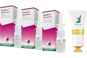 FAAR APO Vividrin Azelastin Nasenspray Sparset Sparpack 3 X10 ml inkl. einer hochwertigen Handcreme Marke Faar-Apo