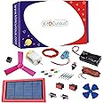 kit4curious diy solar science and electronics activity kit for 6+ year boys and girls : tinkering lab, educational, experiment, learning kit, stem learning toy for kids- Multi color