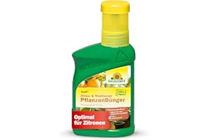 Neudorff Azet Zitrus- & Mediterran PflanzenDünger – 100% natürlicher Bio Dünger mit Extra Eisen für aromatische Früchte aller Mediterranpflanzen, 250 ml