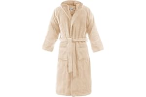 Bassetti time accappatoio spugna con cappuccio uomo donna da 360 gr/mq