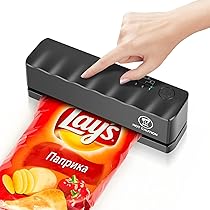 Sigillatrice Sacchetti Alimentari Portatile - Mini Macchina Per Sigillatura A Calore, Per Conservazione Cibi