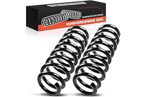 Frankberg 2x Coil Spring Rear axle Left Right Compatible with 3 Series E90 2004-2011 3 Series Coupe E92 2006-2013 Replace# 33536767337