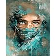 Kit Dipingi Con I Numeri Per Adulti E Bambini - Quadro Sulla Costa Del Mare Di Aivazovsky, Tela 40x50 Cm, Vernici Incluse