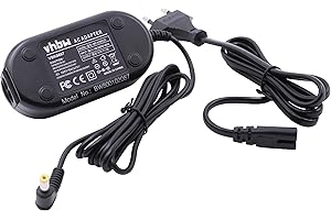 vhbw Kamera-NETZTEIL LADEGERÄT kompatibel mit PANASONIC HDC-HS800, HDC-HS900, HC-X929 etc. ersetzt VSK-0697, VSK0697, VSK-0733, VSK0733