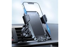 Miracase Support de téléphone Portable antidérapant pour bouches d'aération de Voiture, Support de Voiture Universel pour Smartphone pour iPhone/Samsung/Huawei, etc.
