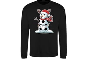 Varsany Football Christmas Jumper for Kids – Boys Festive, Football Themed Christmas Jumpers for Children