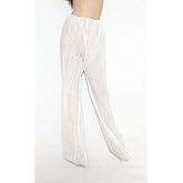 Pantalón presoterapia blanco en TST + PE (plastificado) con elastico pack de 10 unidades, talla única.