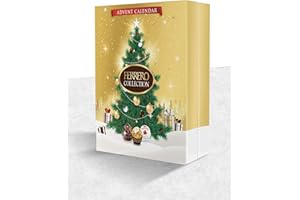 RUJIA Ferrero 25 Specialities Rondoir, Rocher, Raffaello Calendrier de l'Avent 271 g