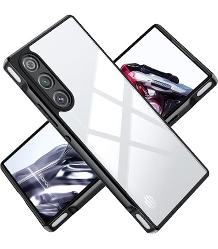 Schutzhülle Für ZTE Nubia Red Magic 10 Air – Ultradünne Hybrid-Hülle Mit TPU-Rahmen & Transparenter Acryl-Rückseite