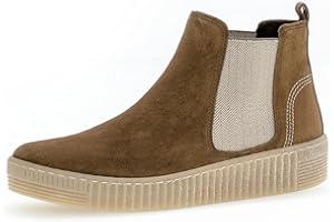 Gabor Damen Chelsea Boots, Frauen Stiefeletten,Wechselfußbett,Best Fitting
