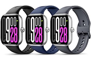 BABEJIA 3-pack 22 mm mjuka remmar kompatibla med Redmi Watch 5 Active/Lite, ventilerande, justerbara och snabba byte