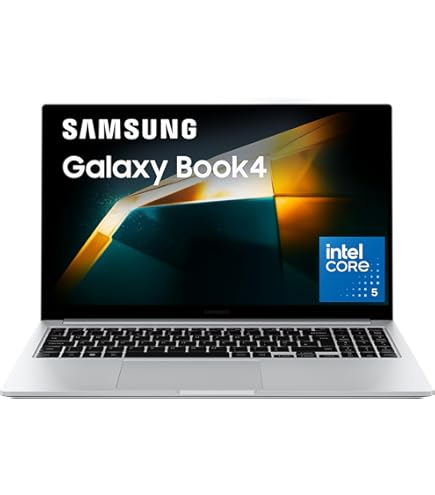 Samsung Galaxy Book4 (Gray, 16GB RAM, 512GB SSD) | 15.6