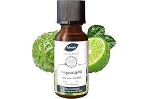 ‎SCHNEIDER Saunabedarf Schneider Ätherisches Öl - Bergamotte - natürlicher Raumduft, Beruhigend & Belebend - Massage, Sauna & Diffuser, 20ml