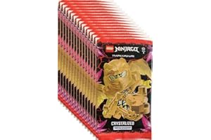 LEGO 10x Booster Pack Ninjago Trading Card Game Crystalized Serie 8 Level Blue Ocean Sammelkartenspiel 60 Karten - verpackt Tüte