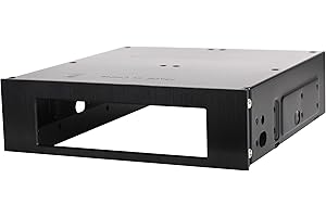 ‎SILVERSTONE TECHNOLOGY SilverStone SST-FP55B - Front Panel Adapter 5.25" auf 3.5" mit Halterung für 2x 2.5" HDD/SSD, schwarz