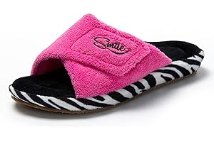 JOMIX Damskie Zimowe Kapcie Klapki Domowe Na Otwartym Przodzie Ciepłe i Wygodne