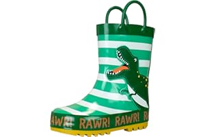 Harry Bear Dzieci buty Wellington Dinozaur Zielony 30