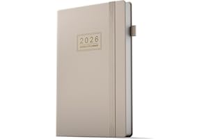TDOLISSTE - Agenda Settimanale 2026 Diario Scuola A5 Planner Settimanale 12 Mesi da Gennaio 2026 a Dicembre 2026 Grigio