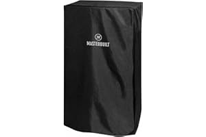 MasterBuilt MB20080319 All Weather, UV & Waterproof Cover for 30-inch Electric Smoker, Black