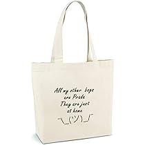 280g Cotton Canvas Bag My Other Bags Are Prada Printed Beach Bag Shopping Bag Buy Online At Best Price In Uae Amazon Ae