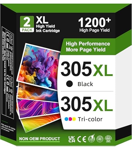 HP 3YM61AE 305 Black Original Ink Cartridge HP 3YM61AE 305 Black Original Ink Cartridge
