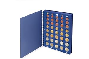 SAFE 7807 Album spirale TOPset euro | Album à insertion | Collection pièces euro tous pays | Format 210×235 mm