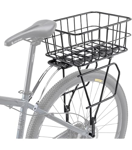 Tubus Lowrider Tara Big Apple Pannier Rack – Black, One Size