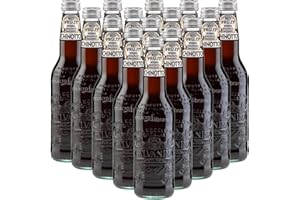 Chinotto Bio | Galvanina | 12 Bottiglie in Vetro Scolpito | 355 Ml | Eccellenza Italiana | Soft Drink | Bibita Biologica | Ingredienti per Cocktail