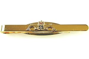 BRIGADE UK Royal Navy Submariners Gold plated Deluxe UK made classic Tie Bar/Slide