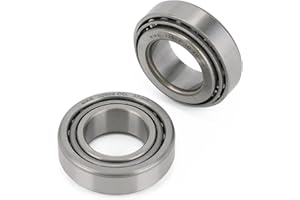 XiKe 2 pièces 32904 Taille 20x37x12mm Roulements à rouleaux coniques, pour ATV｜Voiture｜Camion｜Roue de remorque｜Transmission｜Moteur etc.