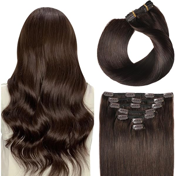 Urbeauty Clip-in Haarverlängerungen Aus Echthaar - Lockig 3C/4A, 25,4 Cm, Schwarz, Für Natürliches Volumen