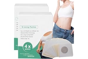 CHUNBIN 60PCS Oz/empatch We/Ight Loss Patches,SLI/m Patch,SLI/mming Patches for We/Ight Loss,FA/t Burning Patch,Tr/im Pa/tch for Belly&Waist,Natural Ingredients Firming Pa/tch,Body Care Pat/Ches for Adult