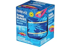 Fish 4 Ever | Azores Skipjack Tuna Flakes In Spring Water - Sustainably Fished. Tin Canned Food Rich In Omega-3. Great Used In A Dip, Pate Or Salad |160g (Pack of 3)