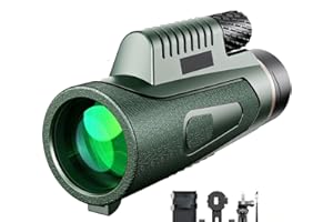 Auricase Telescope Monoculaire, (Vert-01)